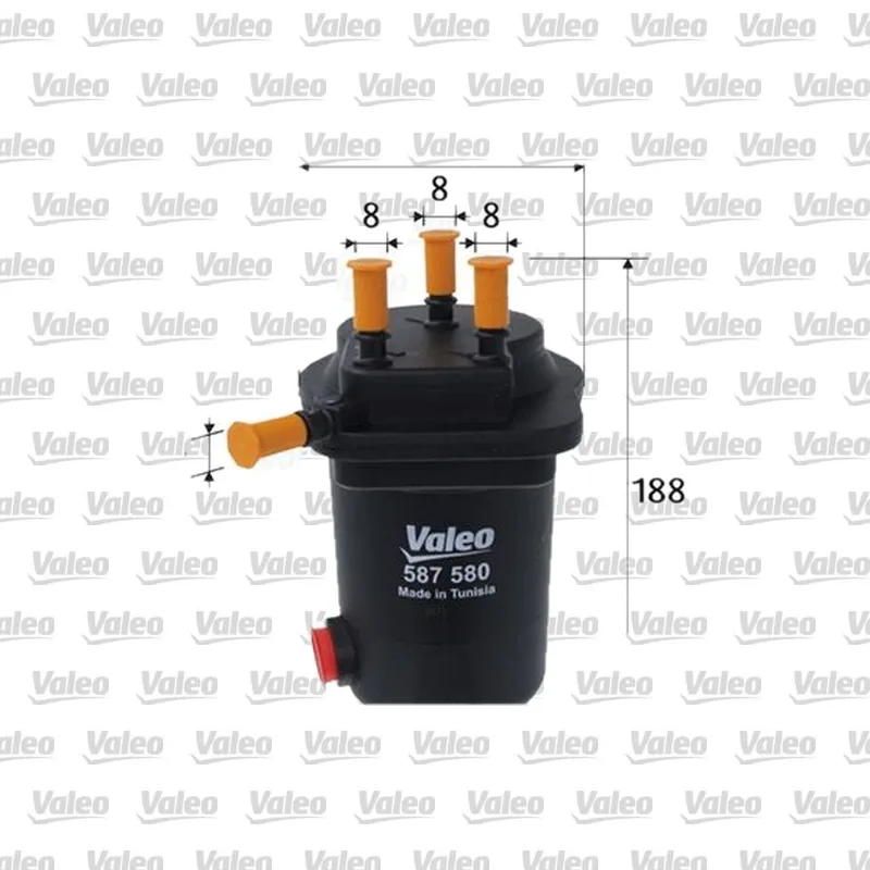 Yakıt Filtresi VALEO 587580 – Renault / Nissan