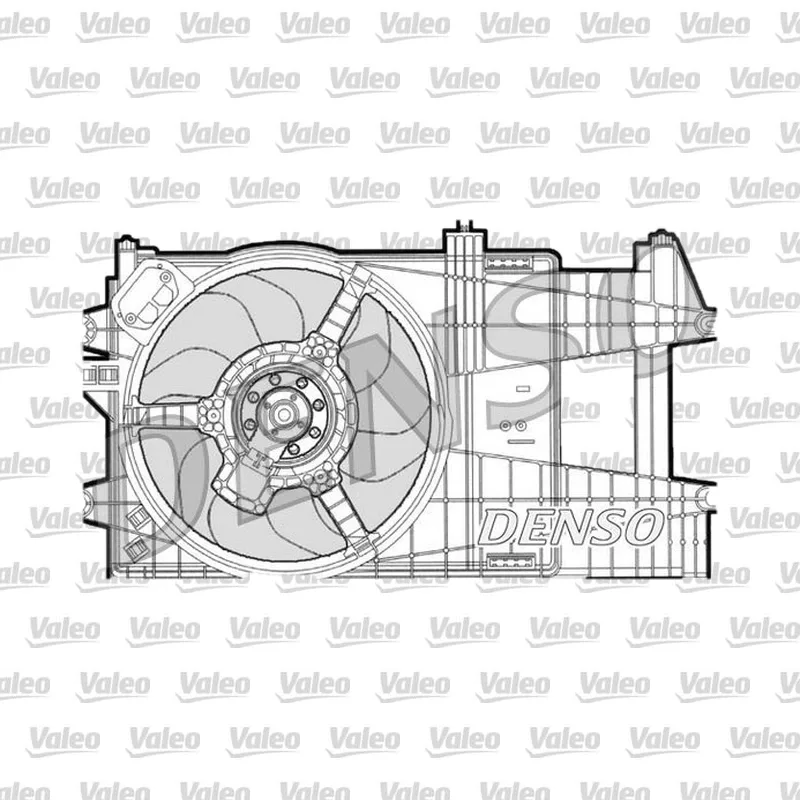 Fiat Punto 1.2 Radyatör Fan ve Motoru – VALEO 696104