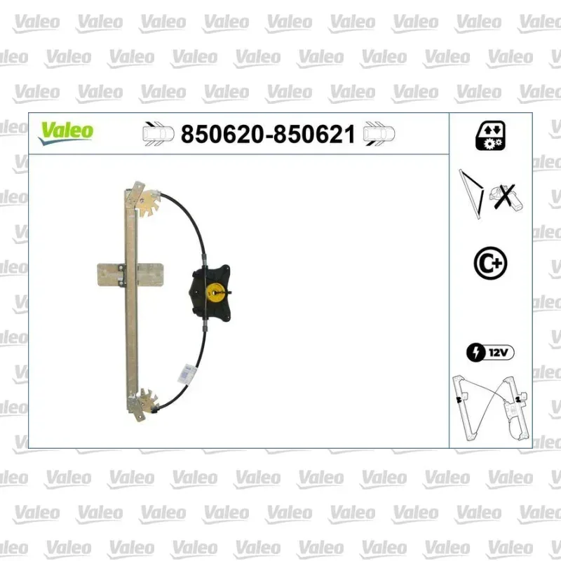 Cam Krikosu Arka Sol VALEO 850620 – Audi A3