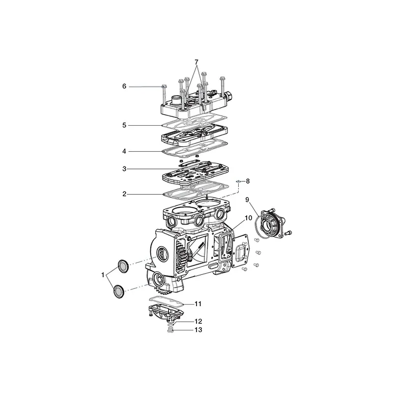 Genel Bakım Takımı Knorr-Bremse K019528 – MAN TGA / TGS / TGX