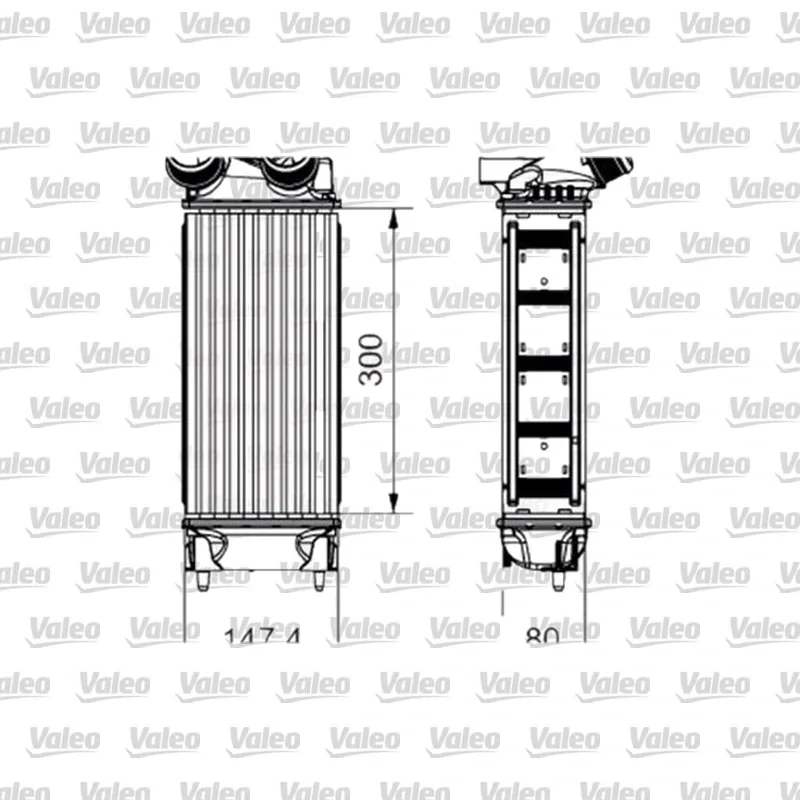 Turbo Radyatörü VALEO 818291
