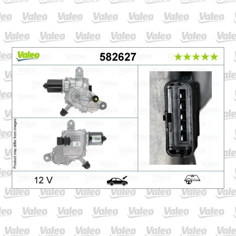 Silecek Mekanizma Motoru Arka VALEO 582627 – Citroen C4
