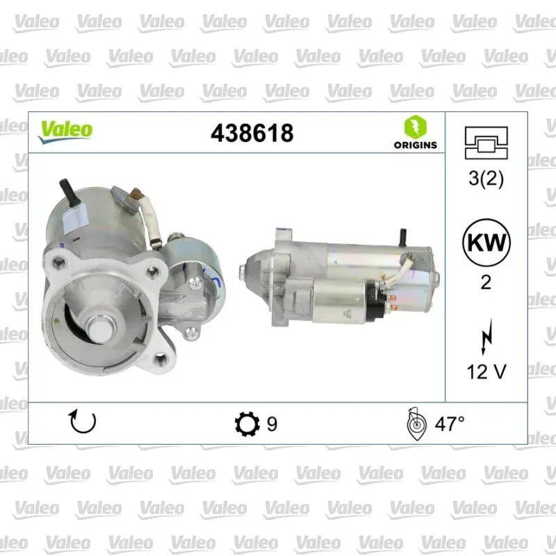 Marş Dinamosu VALEO 438618 – Ford Focus