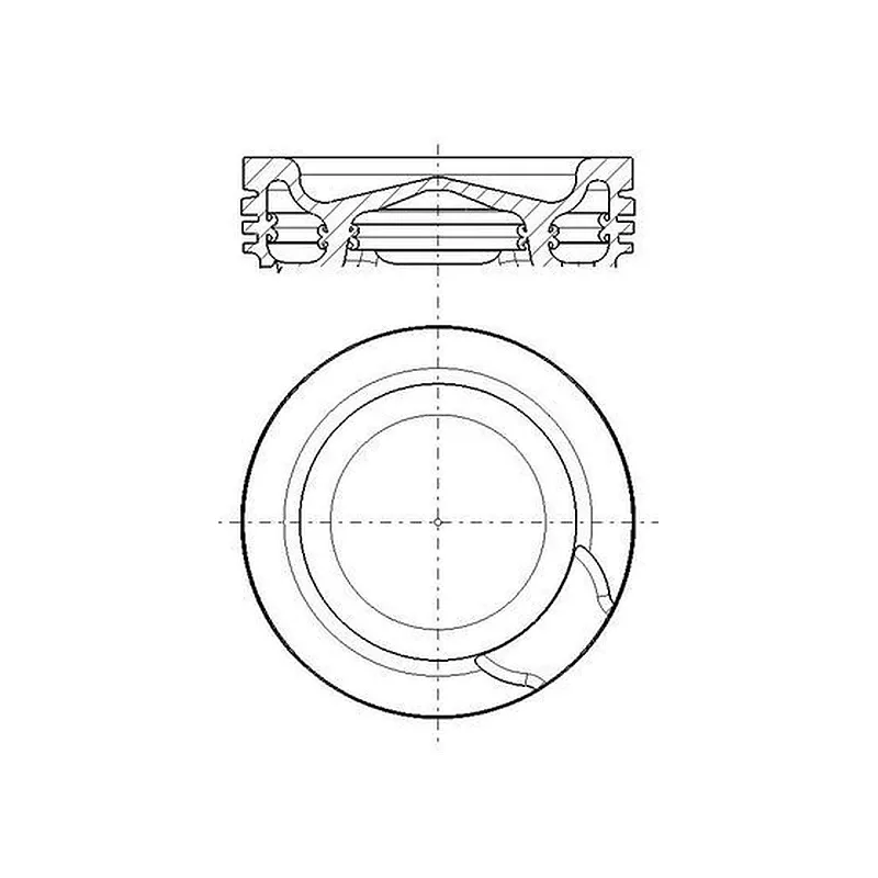 Motor Pistonu MAHLE 001 PI 00203 000 – Mercedes-Benz AXOR