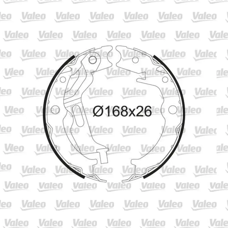 Fren Pabuçlu Balata Arka VALEO 564232 – Chevrolet Lacetti