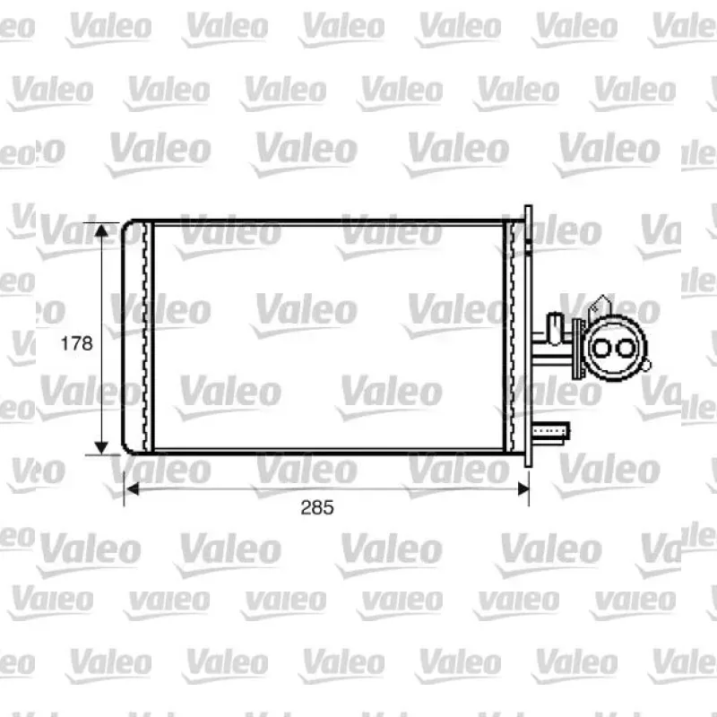 Fiat Ducato 2.0 Kalorifer Radyatörü – VALEO 812337