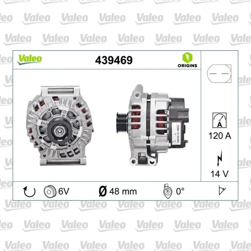 Alternatör VALEO 439469 – MINI Cooper / One