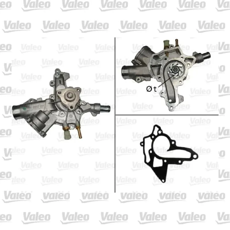 Devirdaim Su Pompası VALEO 506838 – Opel Astra