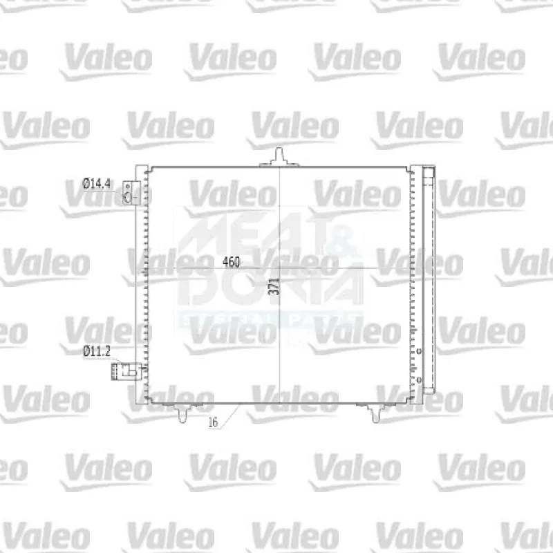 Klima Radyatörü VALEO 817663