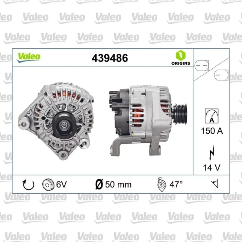 Alternatör VALEO 439486 – BMW 520i