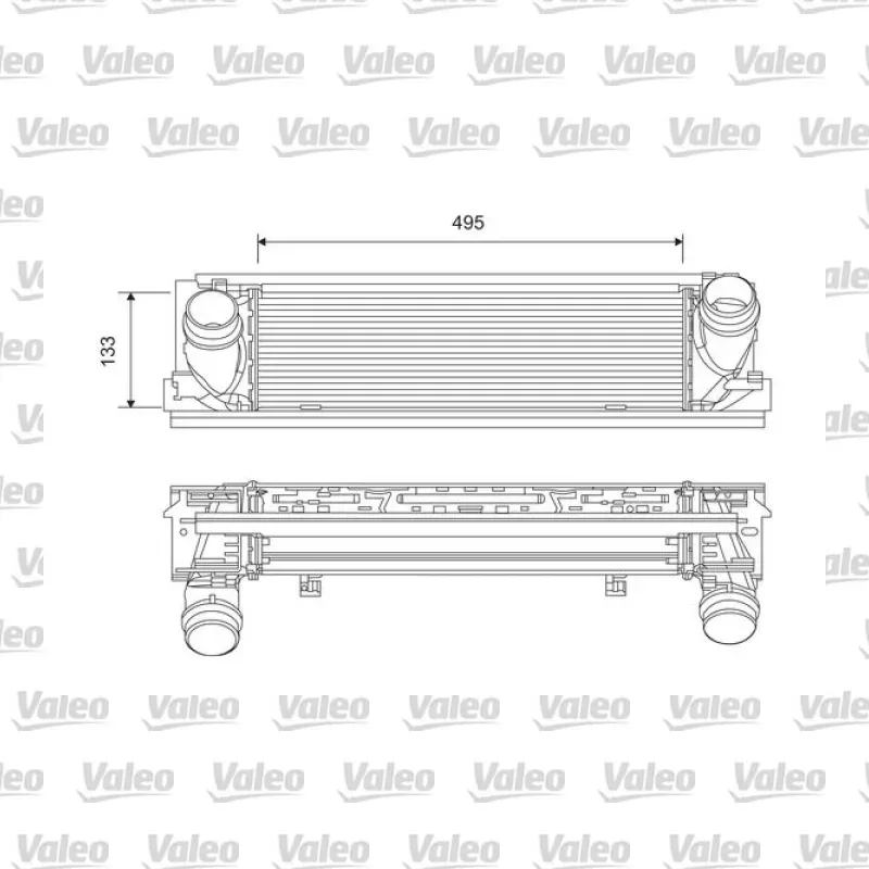 Turbo Radyatörü VALEO 818261 – BMW 320d