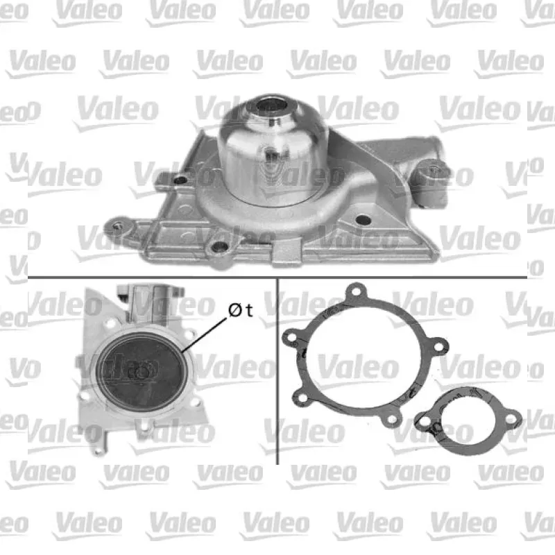 SEAT Ibiza 1.7 Devirdaim Su Pompası – VALEO 506256