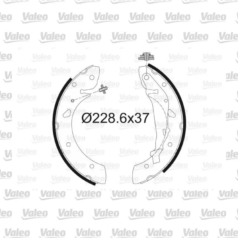 Fren Pabuçlu Balata Arka VALEO 562773 – Toyota Avensis