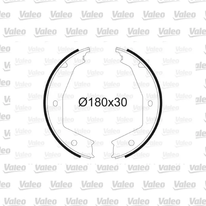 Fren Pabuçlu Balata Arka VALEO 564021 – Fiat Ulysse