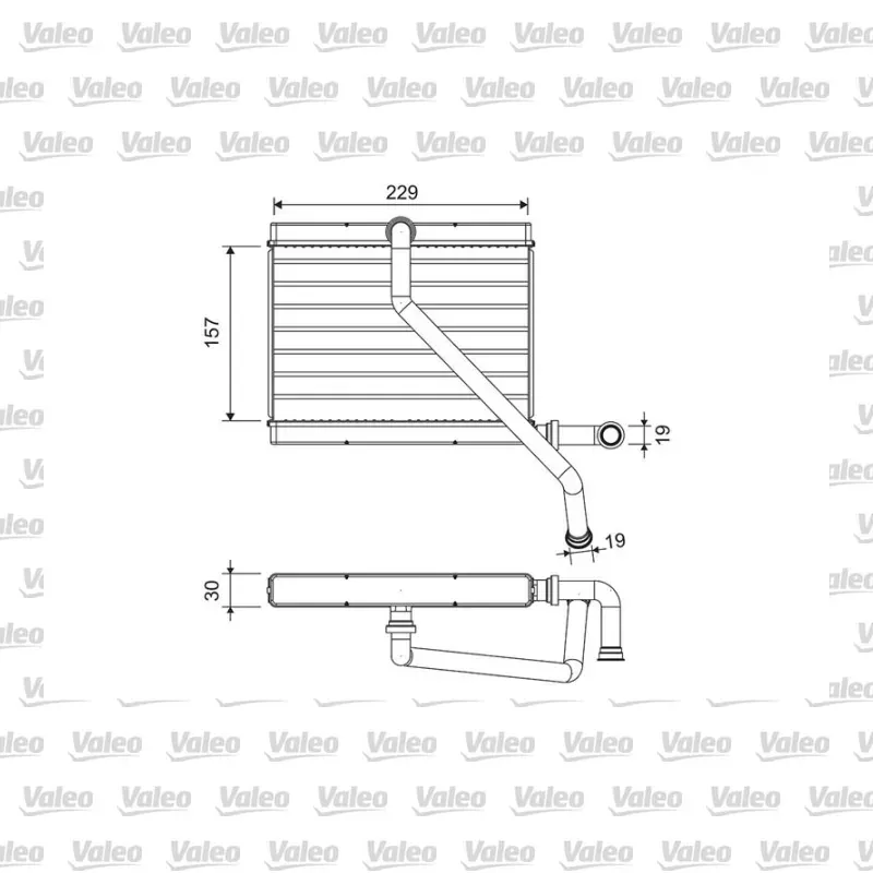 Kalorifer Radyatörü VALEO 811580 – BMW X5