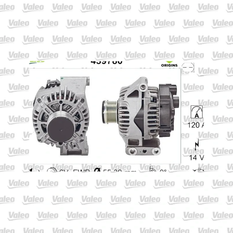 Alternatör VALEO 439780 – Fiat Punto