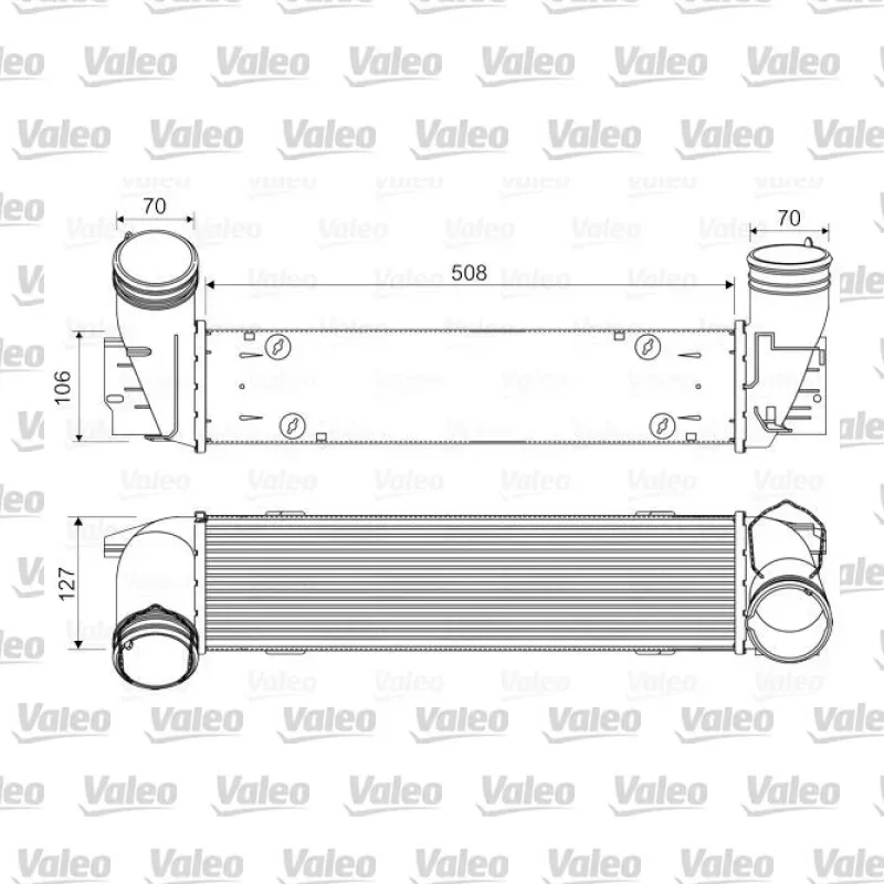 Turbo Radyatörü VALEO 818342 – BMW X1 / 335d