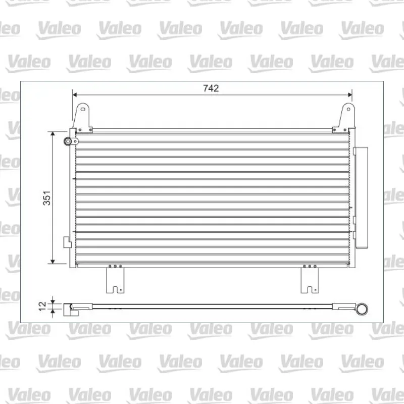 Honda CR-V 2.0 Hibrit Klima Radyatörü – VALEO 822634