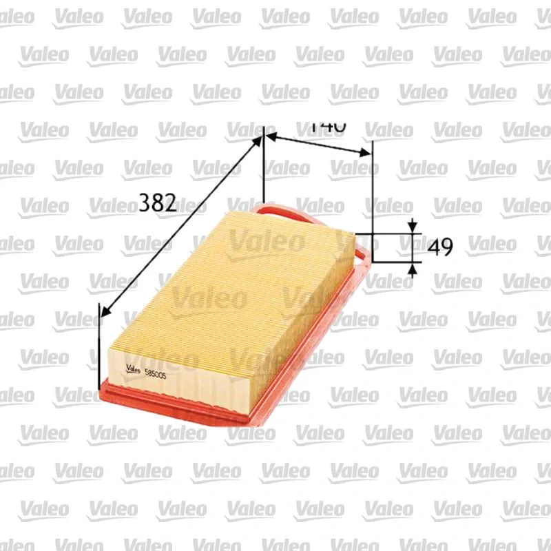 Hava Filtresi VALEO 585005