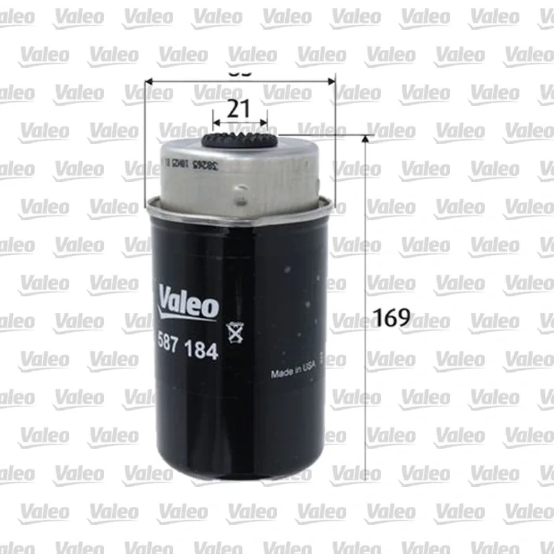 Yakıt Filtresi VALEO 587184 – Land Rover Defender 2.2 TD4 / 2.4 TD4
