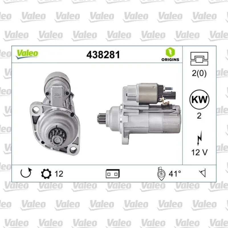Marş Dinamosu VALEO 438281