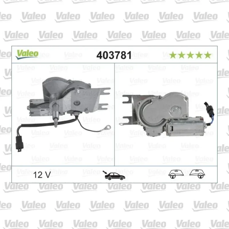 Silecek Mekanizma Motoru Arka VALEO 403781 – Opel Astra