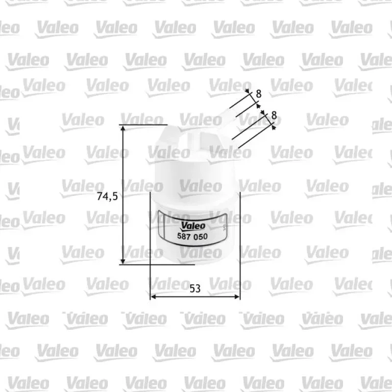 Yakıt Filtresi VALEO 587050 – Mitsubishi Lancer / Colt