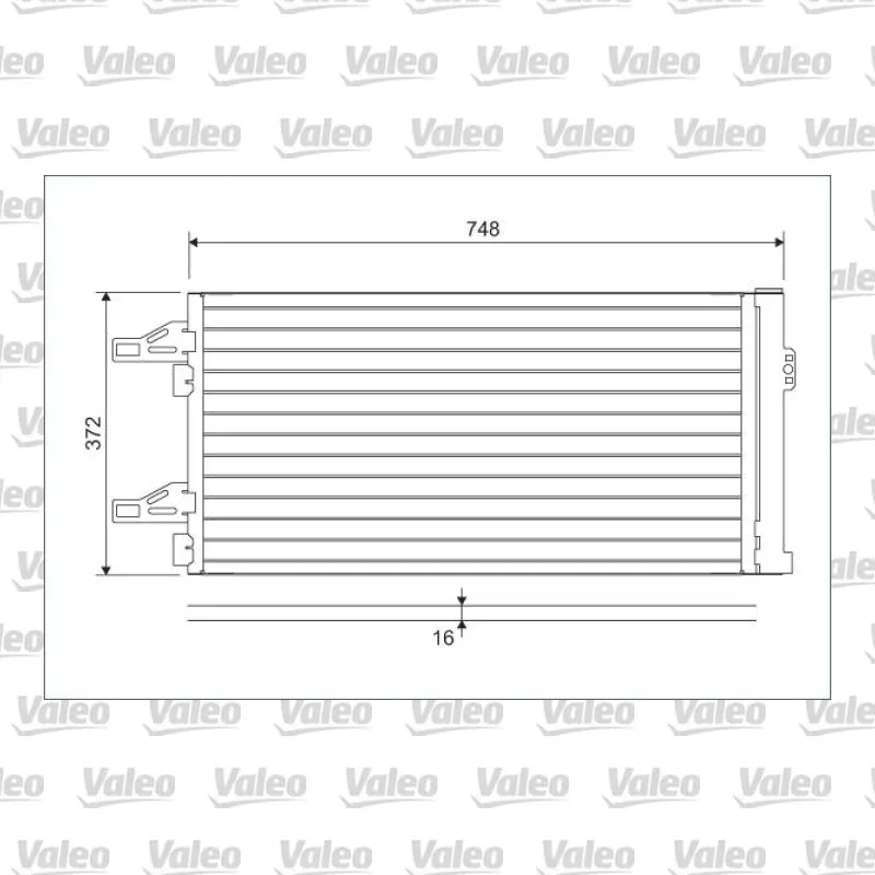 Klima Radyatörü VALEO 814085