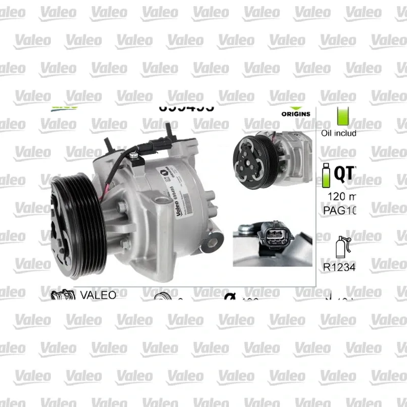 Klima Kompresörü VALEO 699495 – Dacia Logan