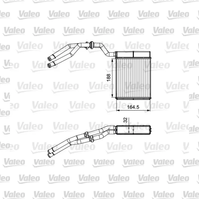 Kalorifer Radyatörü VALEO 811515 – Ford Mondeo