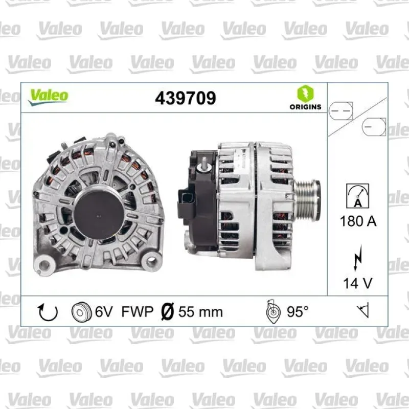 Alternatör VALEO 439709 – BMW 320d