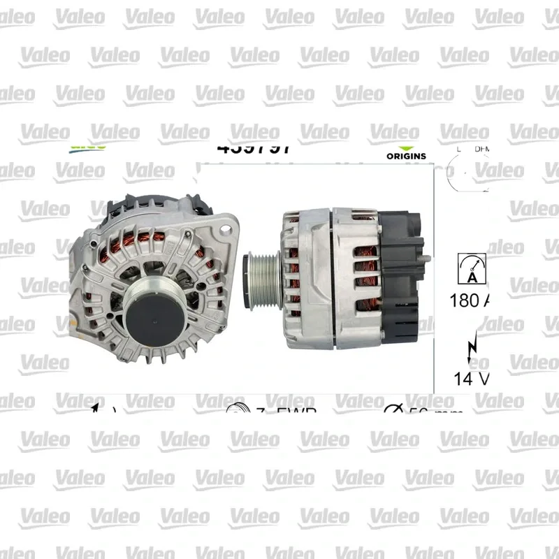 Fiat Ducato 2.3 MultiJet Alternatör – VALEO 439797