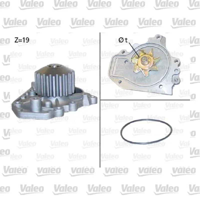 Honda CR-V 2.0 16V Devirdaim Su Pompası – VALEO 506894