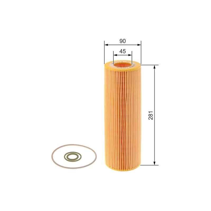 Yağ Filtresi Elemanı BOSCH F026407196 – Scania G / R / S