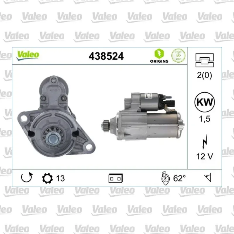 Marş Dinamosu VALEO 438524