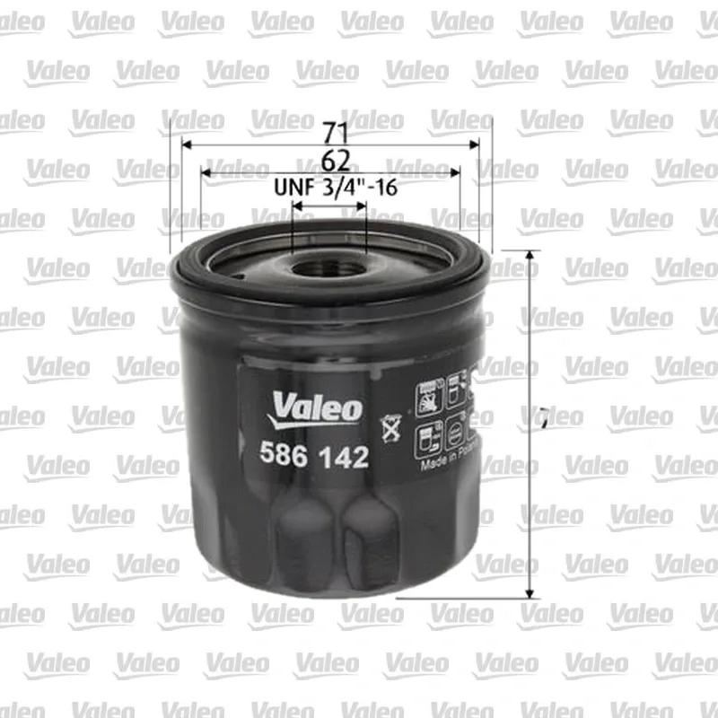 Yağ Filtresi VALEO 586142