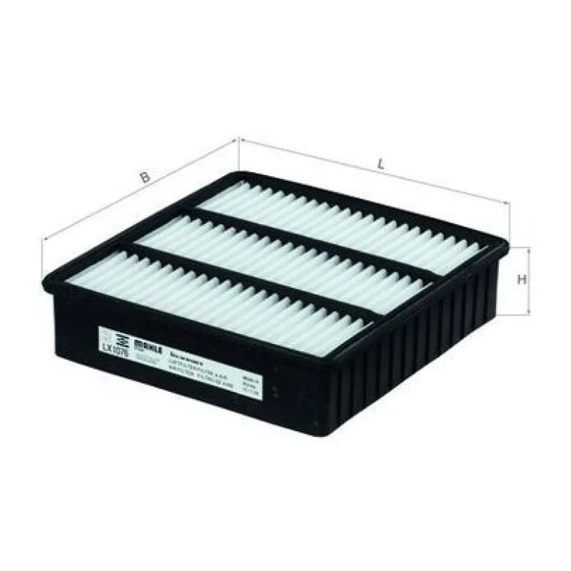 Hava Filtresi MAHLE LX 1076 – HONDA / MITSUBISHI