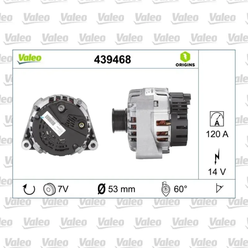Land Rover Range Rover 4.6 Alternatör – VALEO 439468