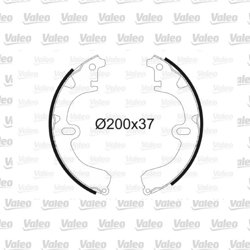 Fren Pabuçlu Balata Arka VALEO 562599 – Toyota Corolla
