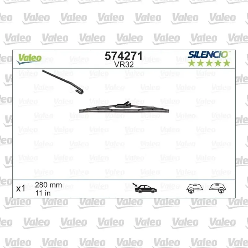 Silecek Süpürgesi Arka VALEO 574271