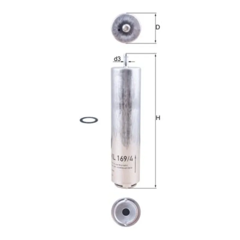 Yakıt Filtresi MAHLE KL 169/4D – BMW / MINI