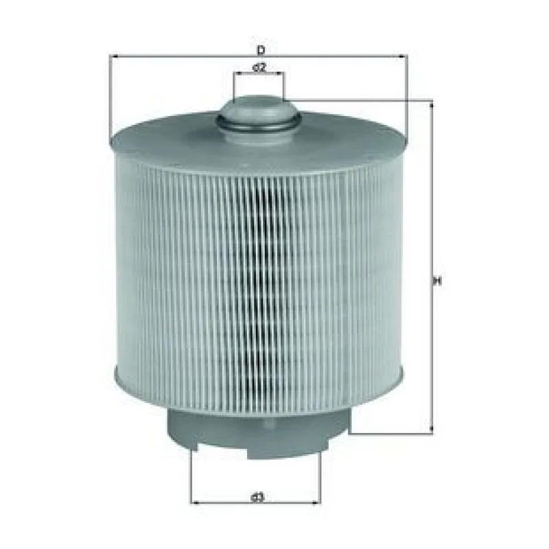 Hava Filtresi MAHLE LX 1006/1D – AUDI A6
