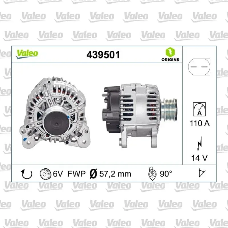Alternatör VALEO 439501