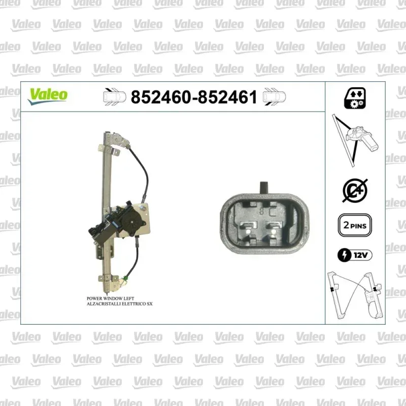 Cam Krikosu Arka Sol VALEO 852460 – Opel Astra