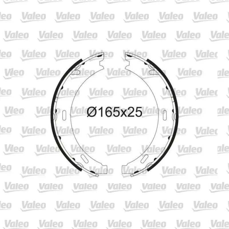Fren Pabuçlu Balata Arka VALEO 564218 – Mercedes-Benz E 200