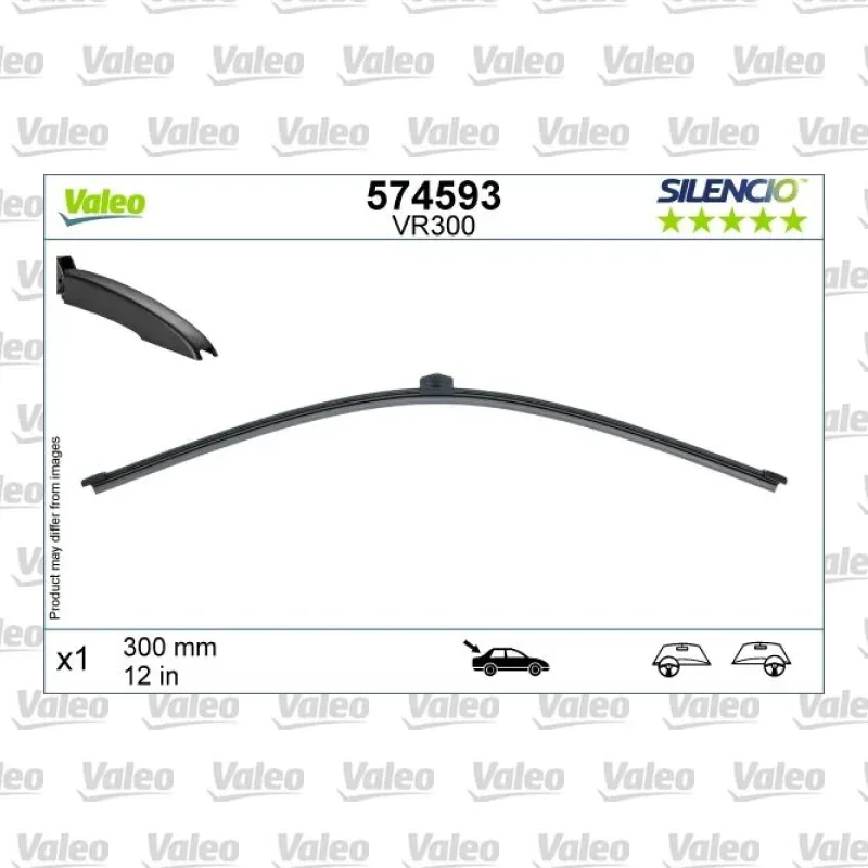 Silecek Süpürgesi Arka 300 mm - 12 inç VALEO 574593