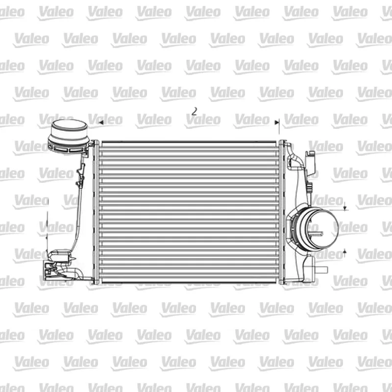 Turbo Radyatörü VALEO 818293 – Renault / Nissan