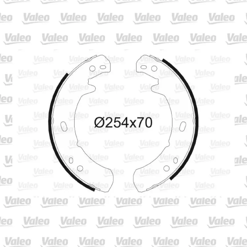 Fren Pabuçlu Balata Arka VALEO 564053 – Land Rover Range Rover