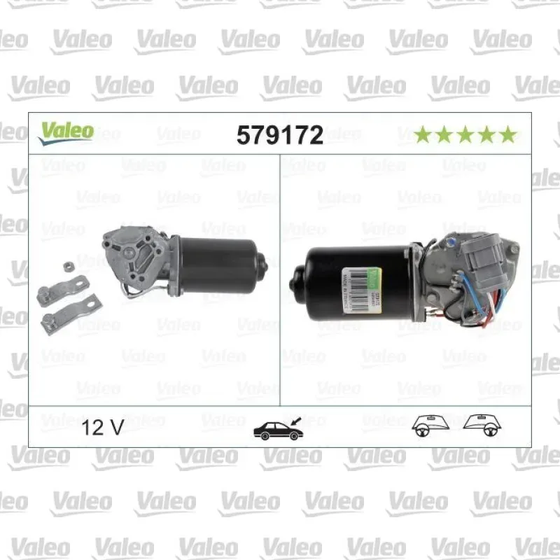 Silecek Mekanizma Motoru Ön VALEO 579172 – Renault Megane