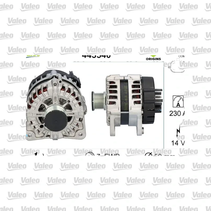 Alternatör VALEO 443540 – Renault Trafic